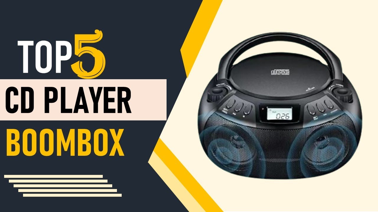 Top 5 Best CD Player Boombox in 2025