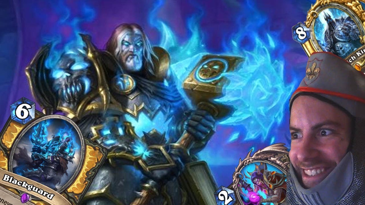 ¡UTHER DE LA ESPADA DE ÉBANO! ¡CON UNA SONRISA! MAZO DE PALADÍN DK | Hearthstone