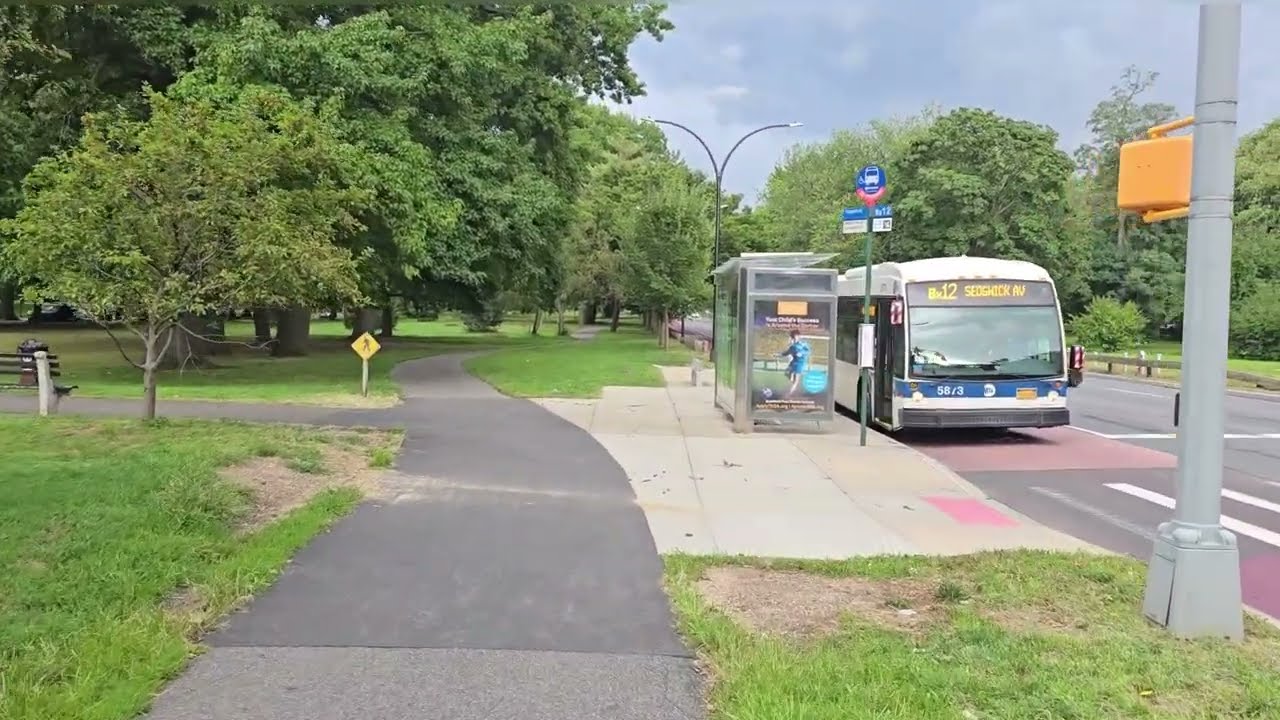 Strolling through Pelham Pkwy in Bronx, NY