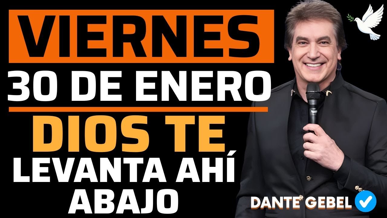 EMPIEZA EL VIERNES CON FE | De Pie al Tocar Fondo | Dios Despierta Esperanza | Dante Gebel Predicas