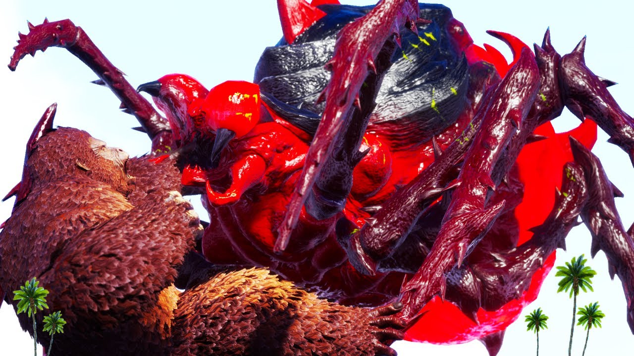 NEW Spider Boss That HUNTS KONG! We Made A NUKE! (ep37) - ARK X  Modded Gameplay