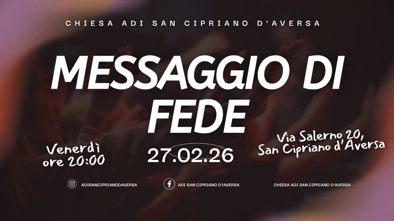 Daniele Di Iorio - Messaggio di Fede | 27 FEBBRAIO 2026