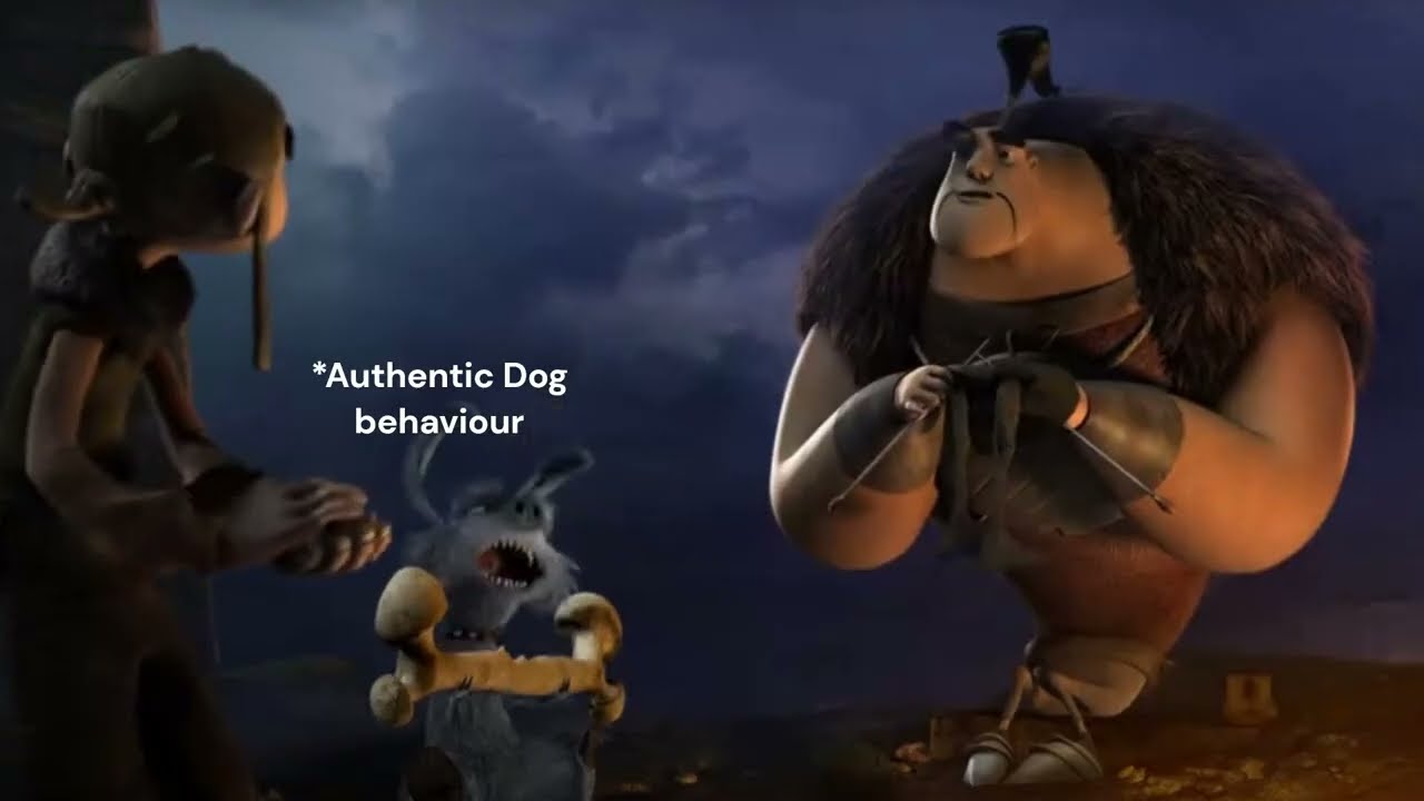 Hector being my favourite unhinged dog/dragon/rabbit? for almost 4 minutes.