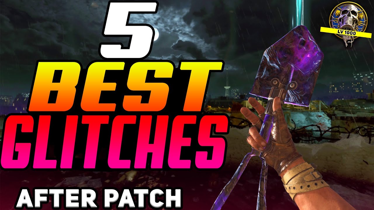 Cold War Zombie Glitches: TOP 5 *BEST* WORKING GLITCHES AFTER PATCH & HOTFIX! (Solo Unlimited Xp)
