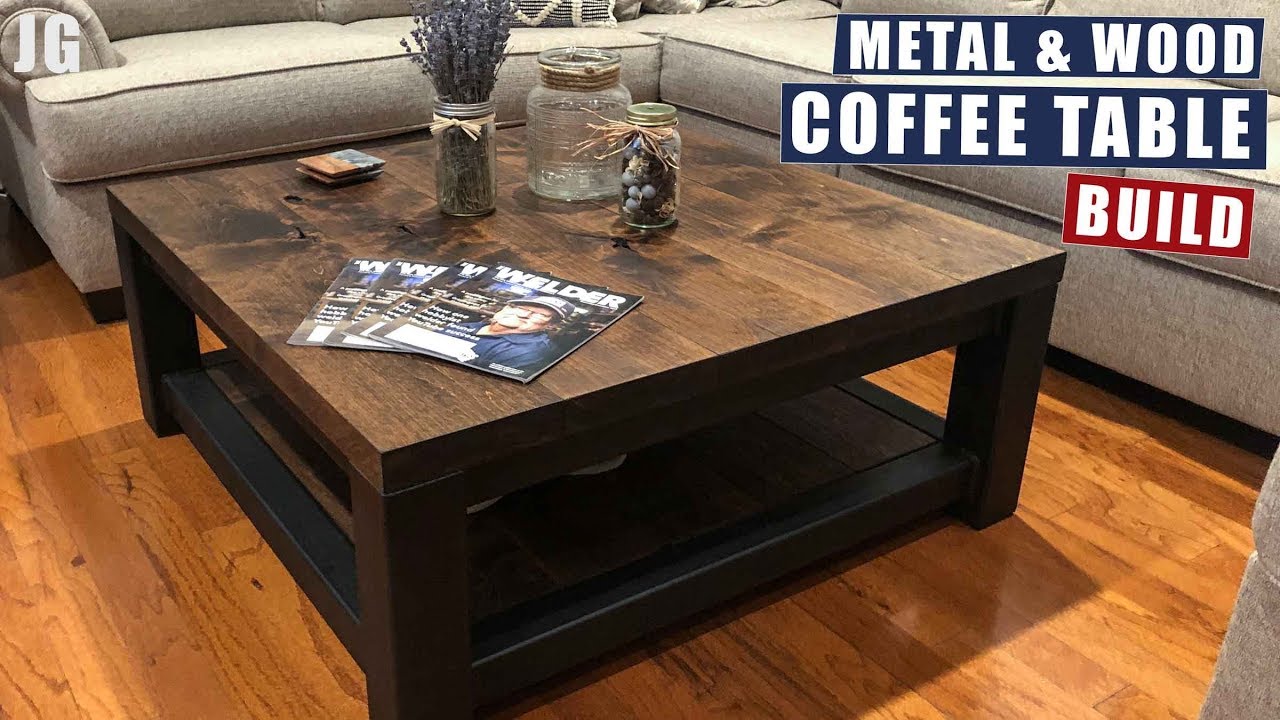 Metal & Wood Coffee Table Build | JIMBO'S GARAGE
