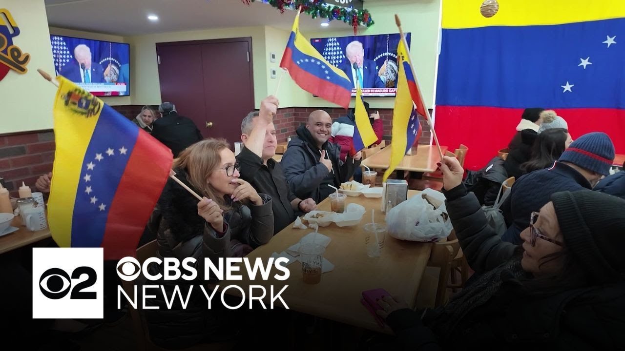 New Yorkers react to U.S. strikes in Venezuela