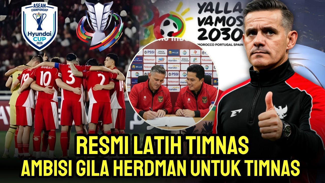 FINALLY OFFICIAL! PSSI Sets Unreasonable Target for John Herdman