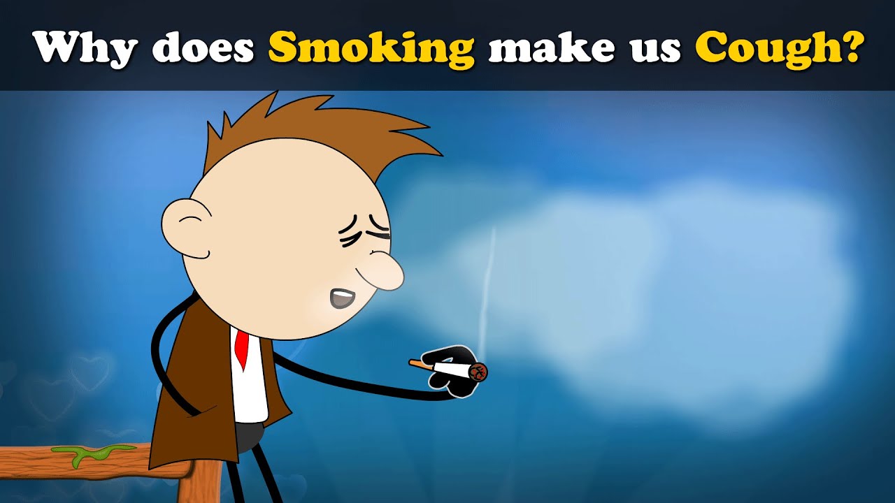 Why does Smoking make us Cough? + more videos | #aumsum #kids #science #education #children
