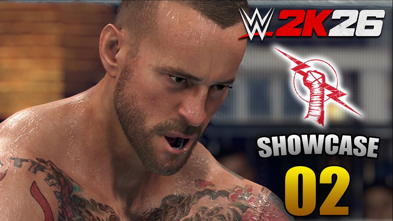 WWE 2K26 -  SHOWCASE 02 - ESCREVENDO A HISTÓRIA