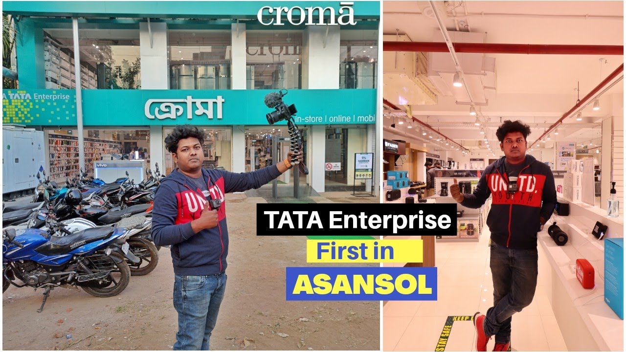 Croma By TATA Enterprise First In Asansol All Electronics Appliances Under One Roof