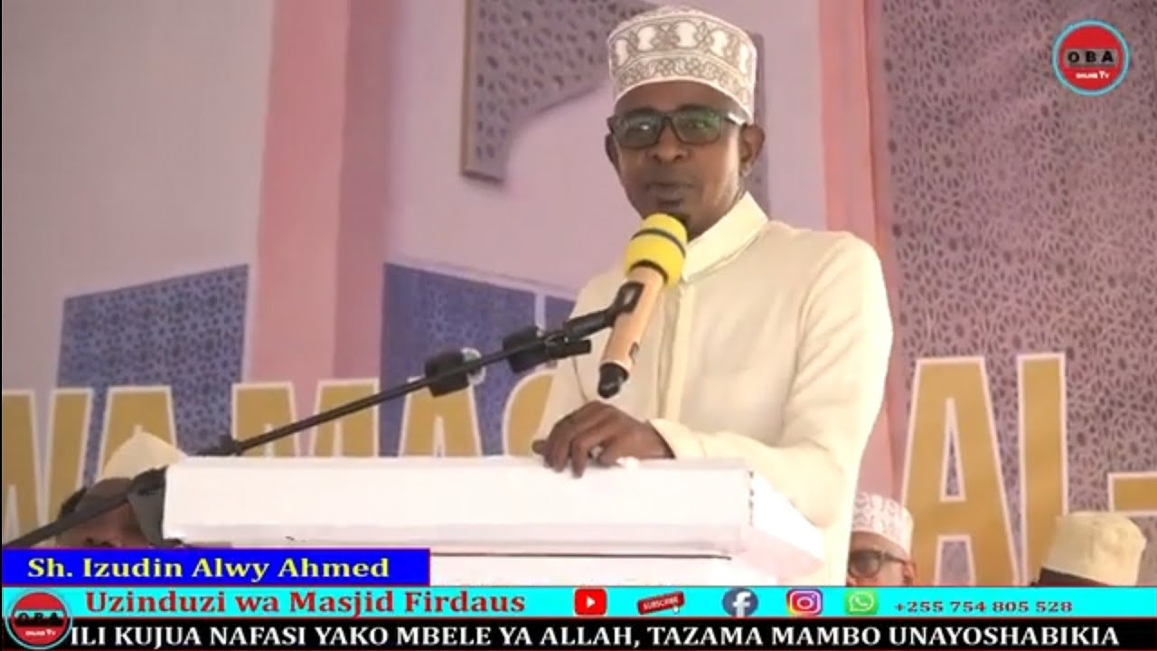 Ili kuijua #Nafasi yako mbele ya Allah, tazama mambo unayoshabikia. Sh. Izudin 