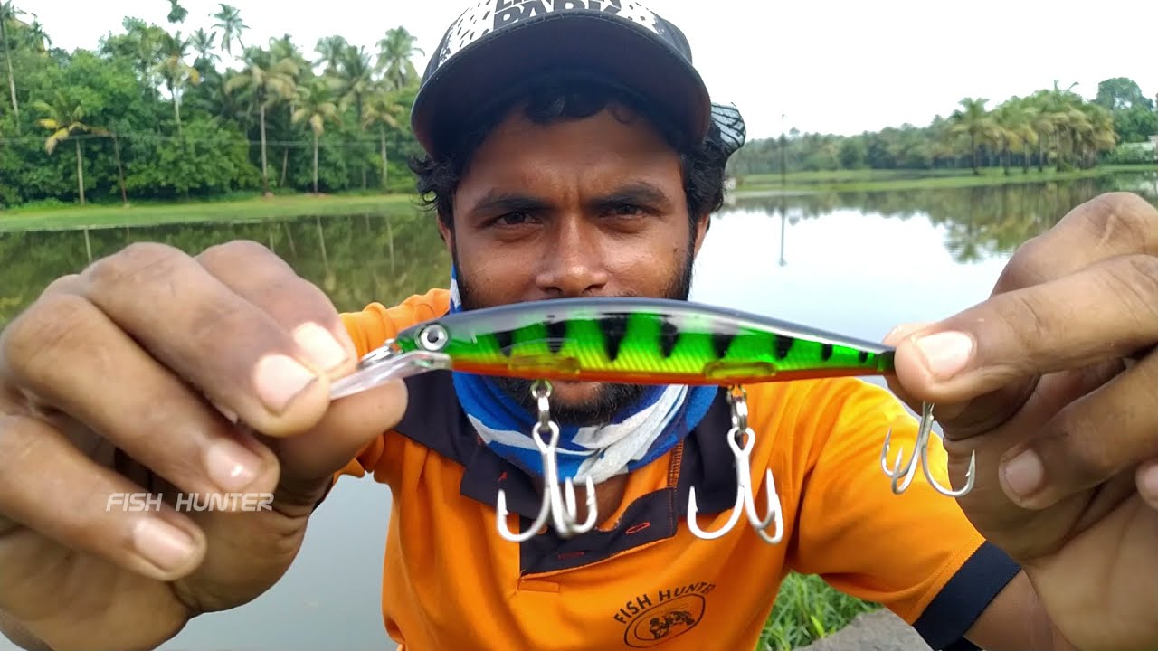 കടിയൻ ചെമ്പല്ലി #FISH_HUNTER KERALA FISHING MANGROVE JACK KERALA CHALAKUDY RIVER