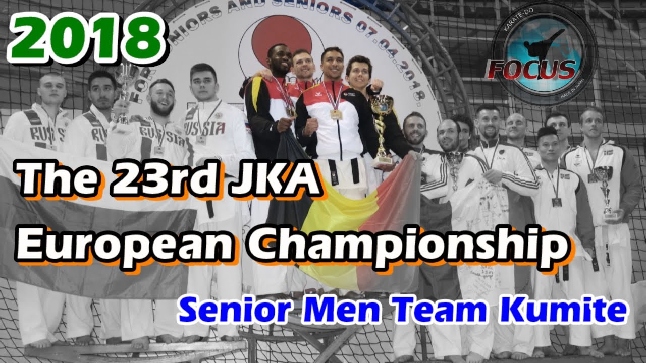 The 23rd JKA European Championship - Men Team Kumite