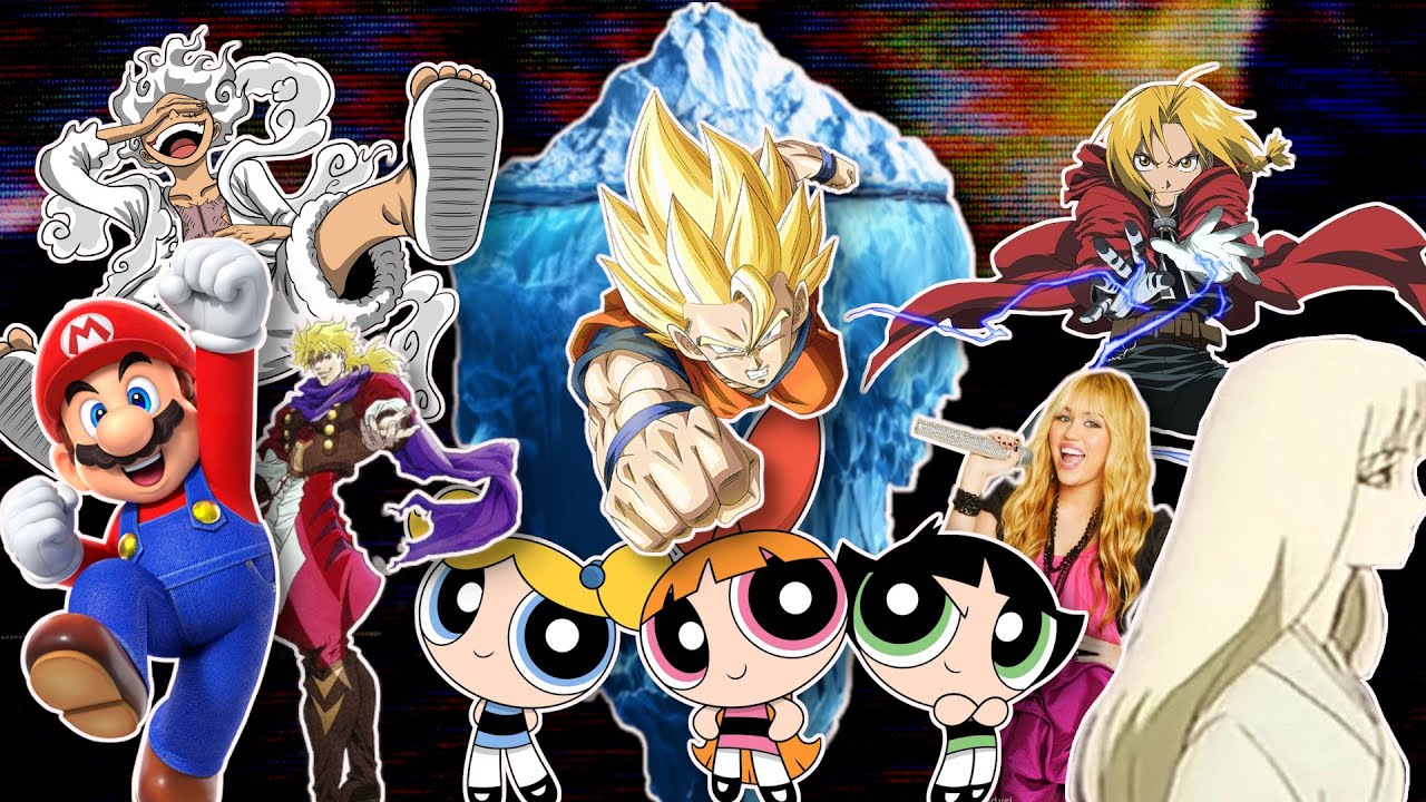 the lost Anime iceberg