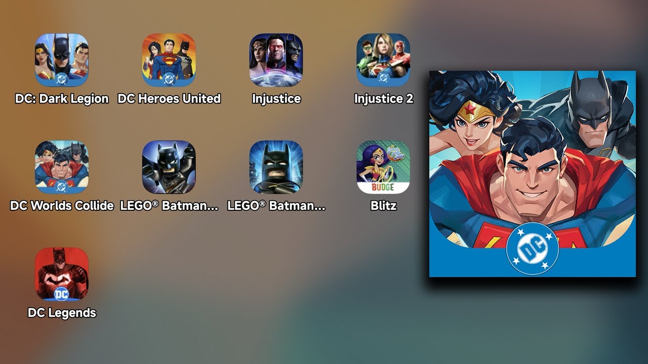 DC Worlds Collide Strategy RPG - New,Latest Update APK - Android Gameplay Review