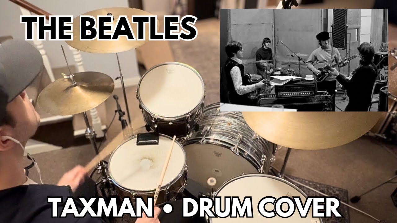 The Beatles «Taxman» Ринго Старр — кавер на барабанах