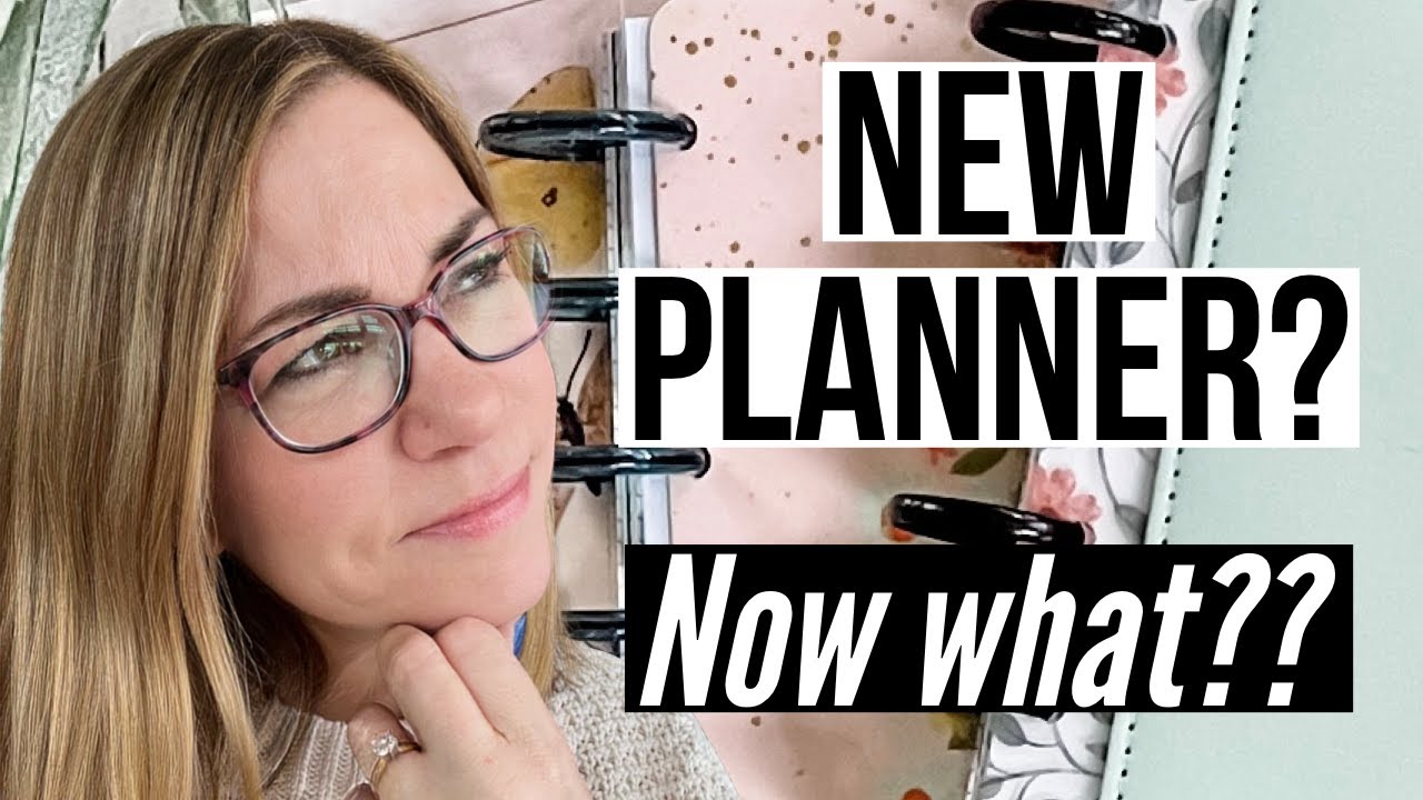 You Bought a New Planner - Now What??? | Beginner's Guide on How to Start! | Tips & Advice