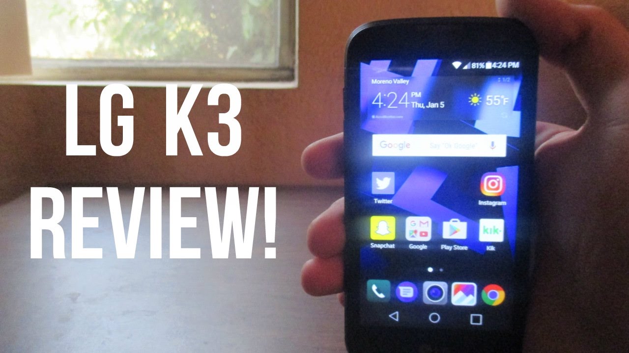 LG K3 Review (Virgin Mobile)