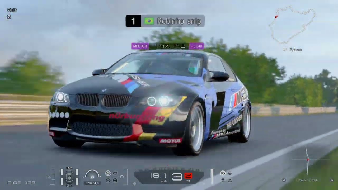 Gran Turismo® 7_BMW Nurburgring volta rápida