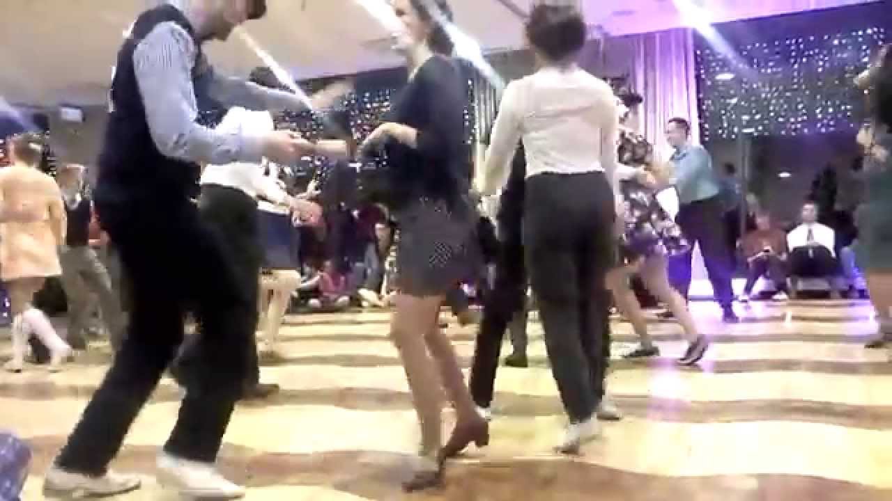 Sarah Wastiaux and Gontran Galinier - (just before) Strictly Prelims @Snowball 2013-2014