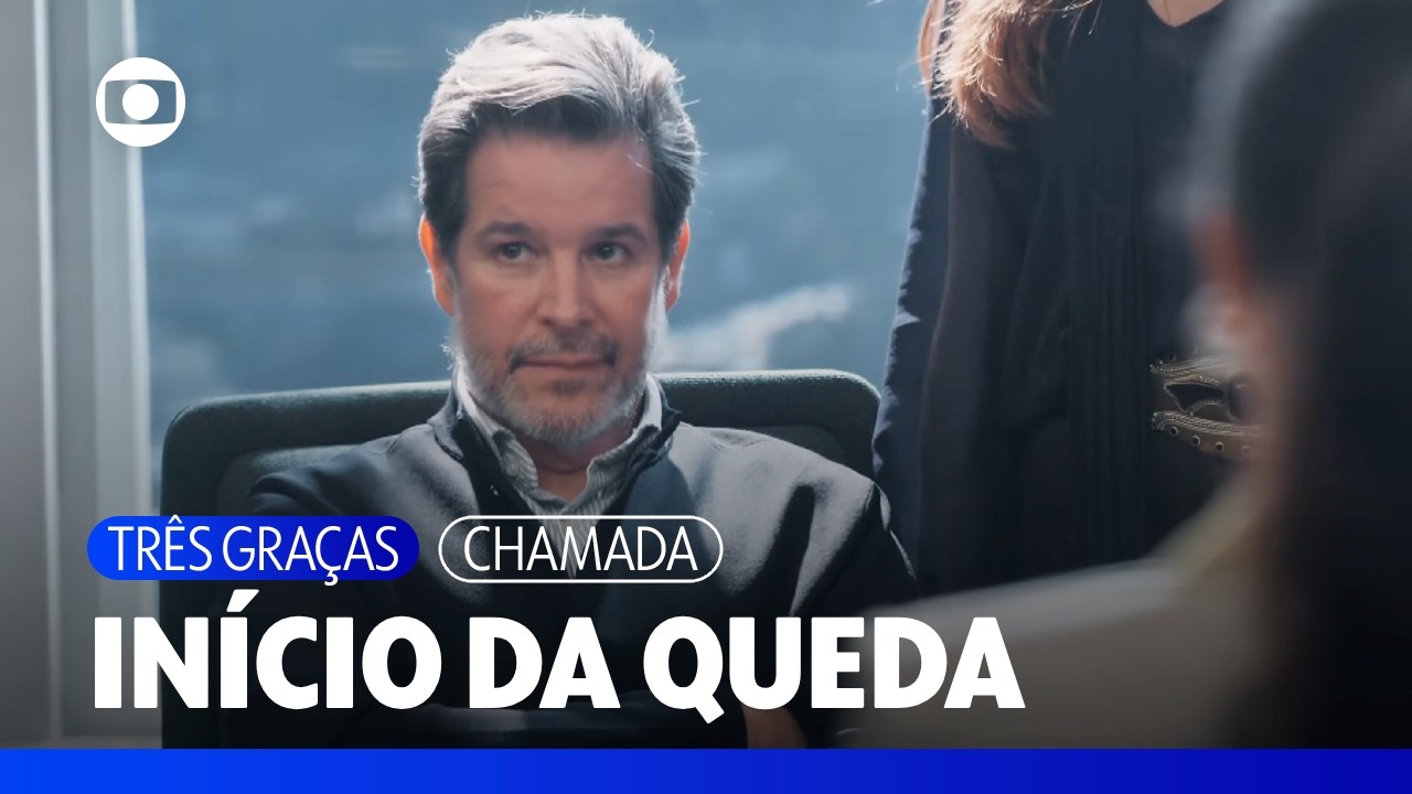 Rog&eacute;rio e os aliados v&atilde;o &agrave; Funda&ccedil;&atilde;o destituir Ferette da presid&ecirc;ncia | Tr&ecirc;s Gra&ccedil;as | TV Globo
