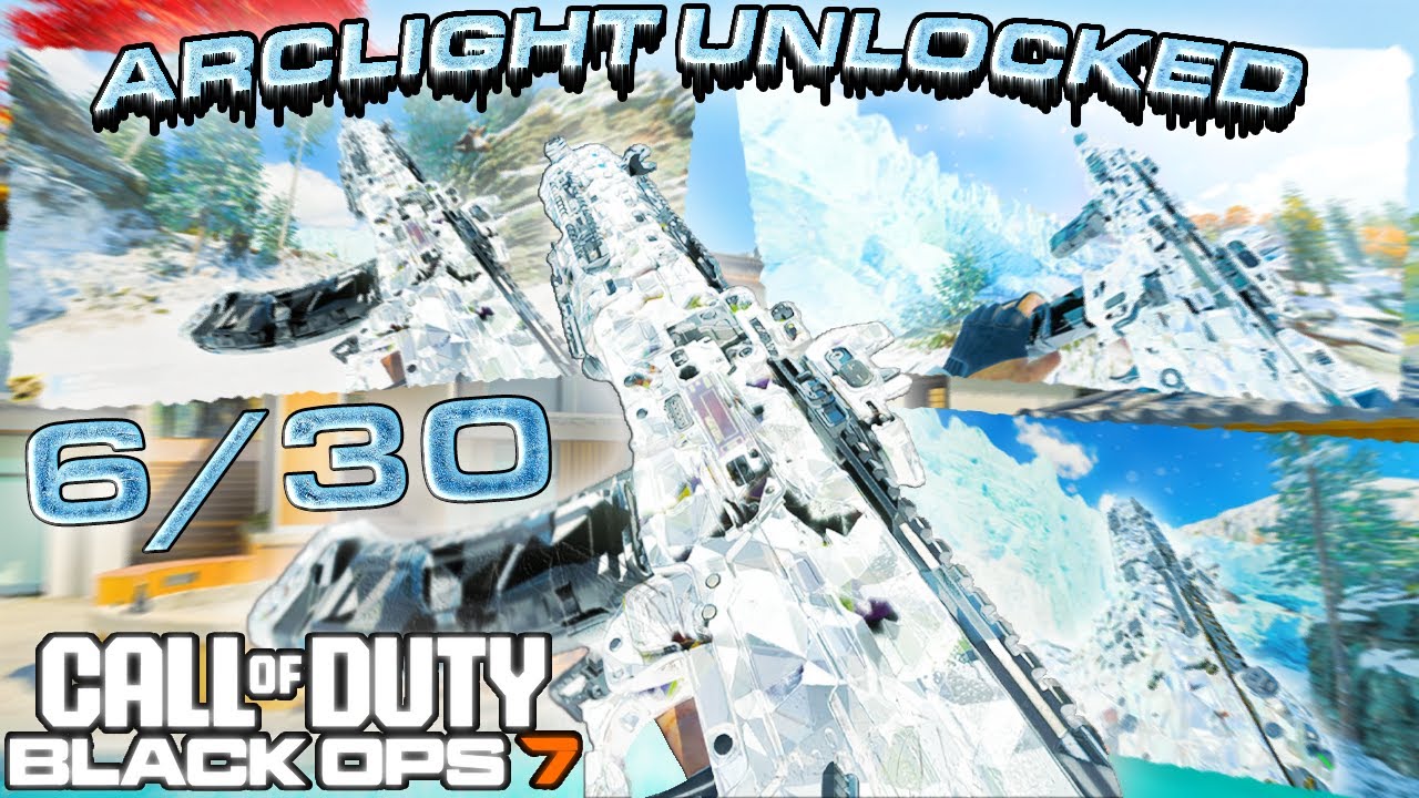 ОТКРЫТИЕ КАМУФЛЯЖА ARCLIGHT НА ВСЕХ ШТУРМОВЫХ ВИНТОВКАХ В BLACK OPS 7
