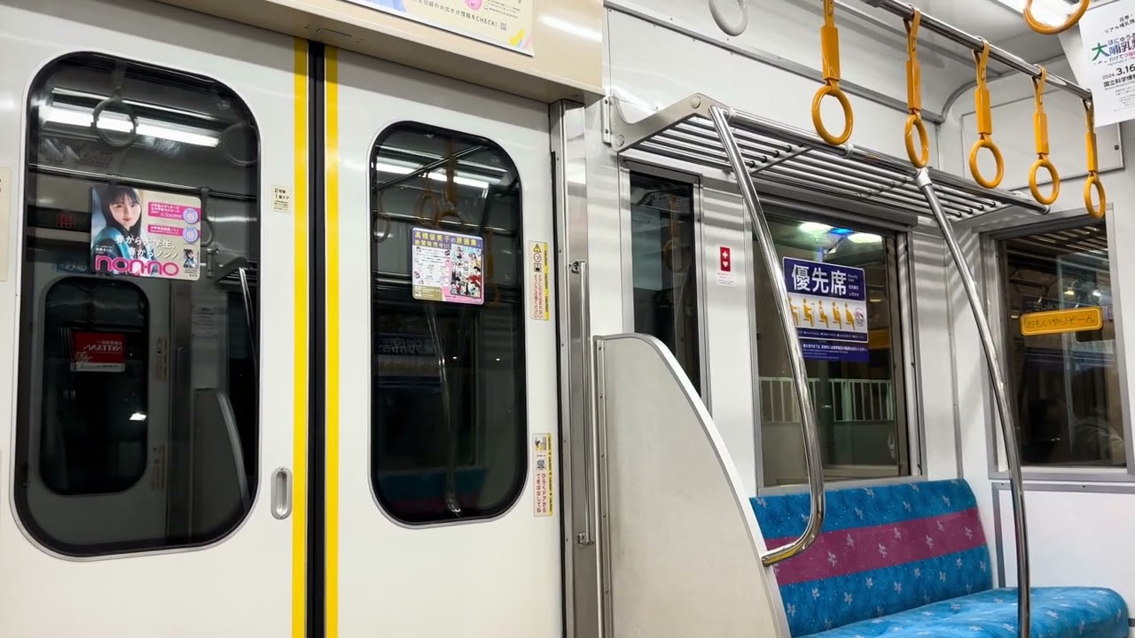 【日立IGBT 走行音】京王8000系8703F 特急新宿行き 調布〜明大前駅間走行音