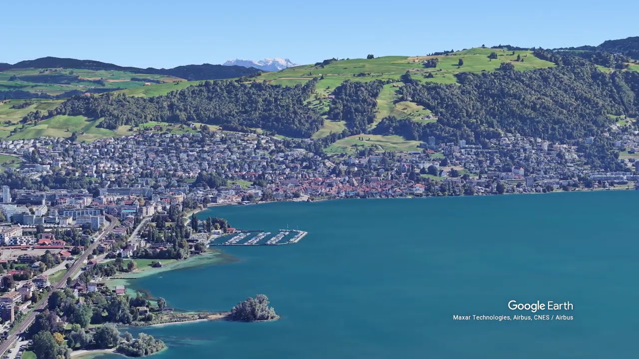 Zug View 3D  Aerial Tour of Switzerland&rsquo;s Crypto Valley in 4K