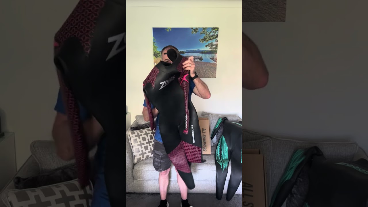 The new Zoggs Predator and Hypex wetsuits