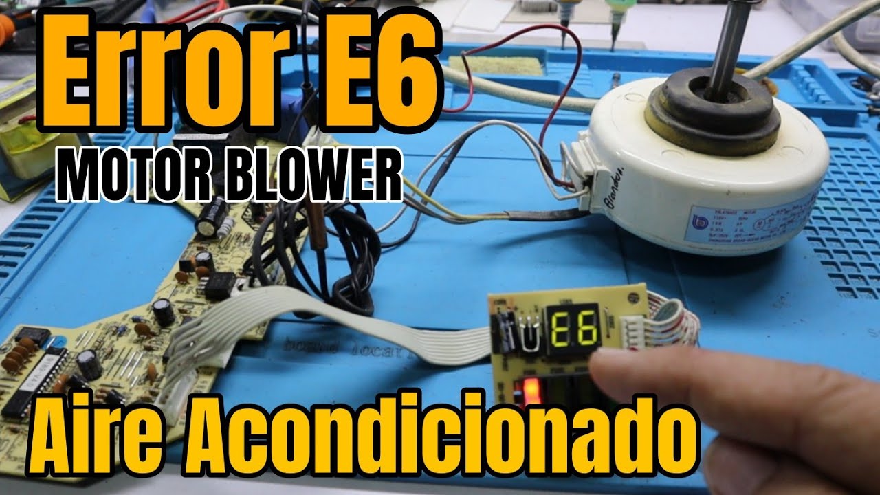 Cómo Solucionar el Error E6 en Tu Aire Acondicionado Paso a Paso