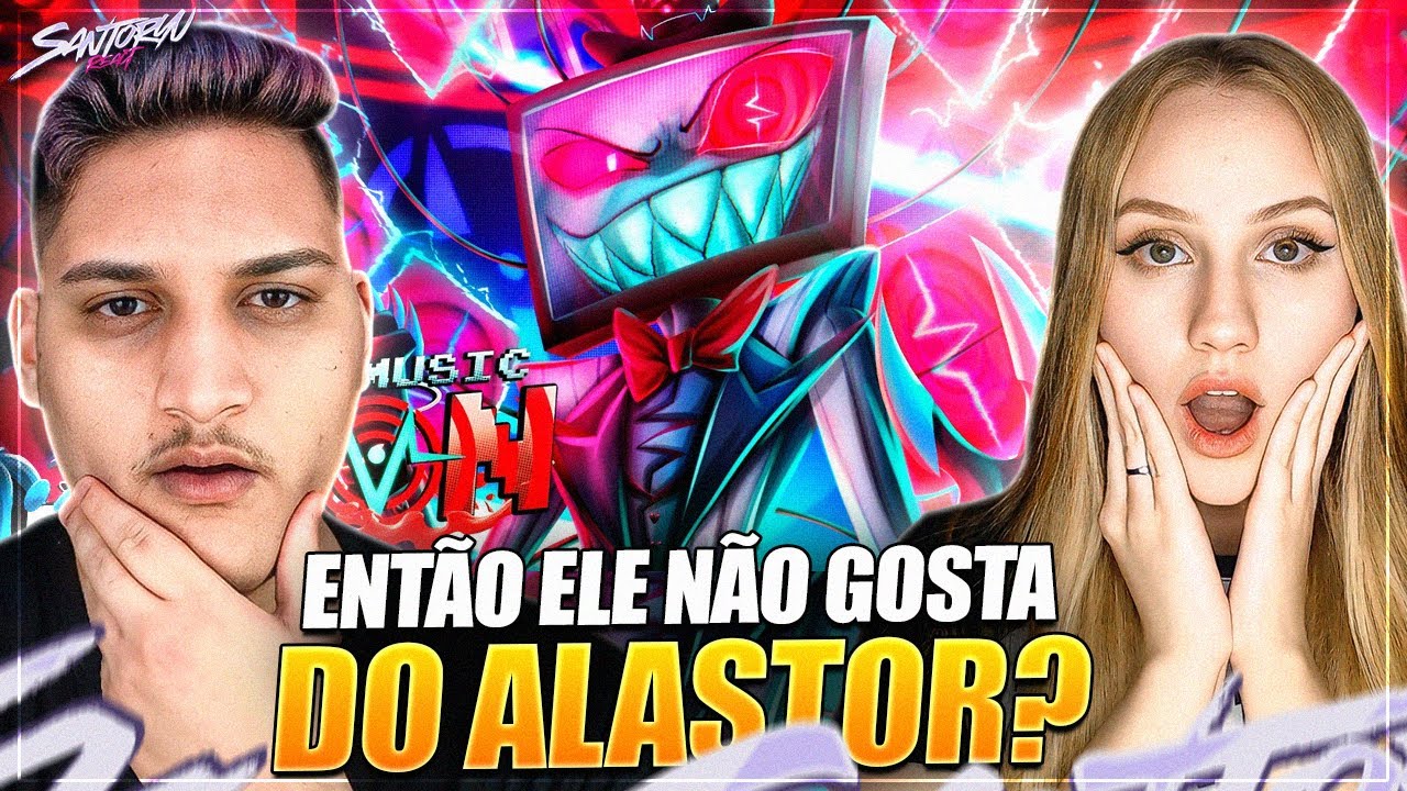 Mais Claro | Vox (Hazbin Hotel) | Papyrus Da Batata - REACT EM CASAL