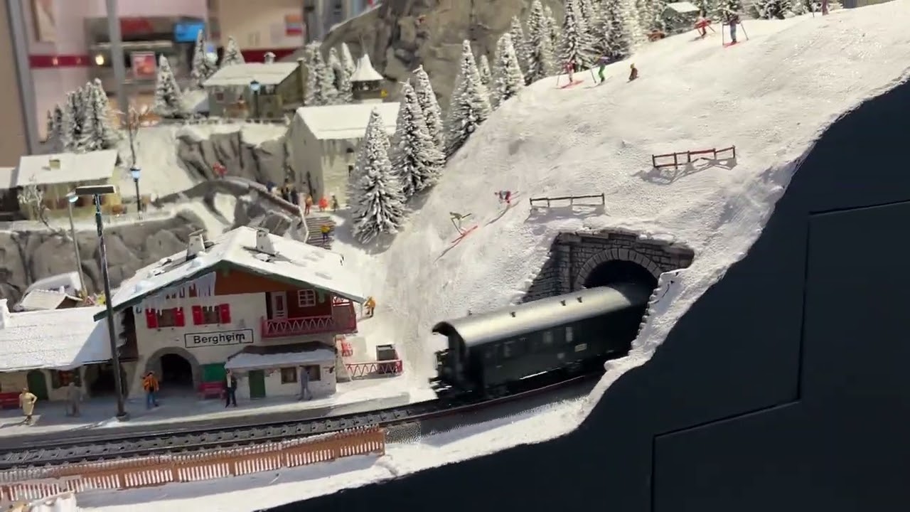 M&auml;rklin H0 Winter Schauanlage #m&auml;rklin #hobby #modelleisenbahn 