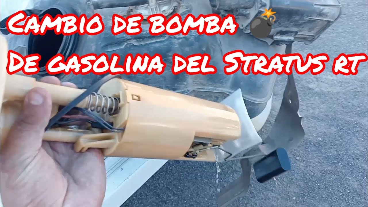 cómo cambiar la bomba 💣 de gasolina   #stratus_rt #mopar #cirrus #kikecr