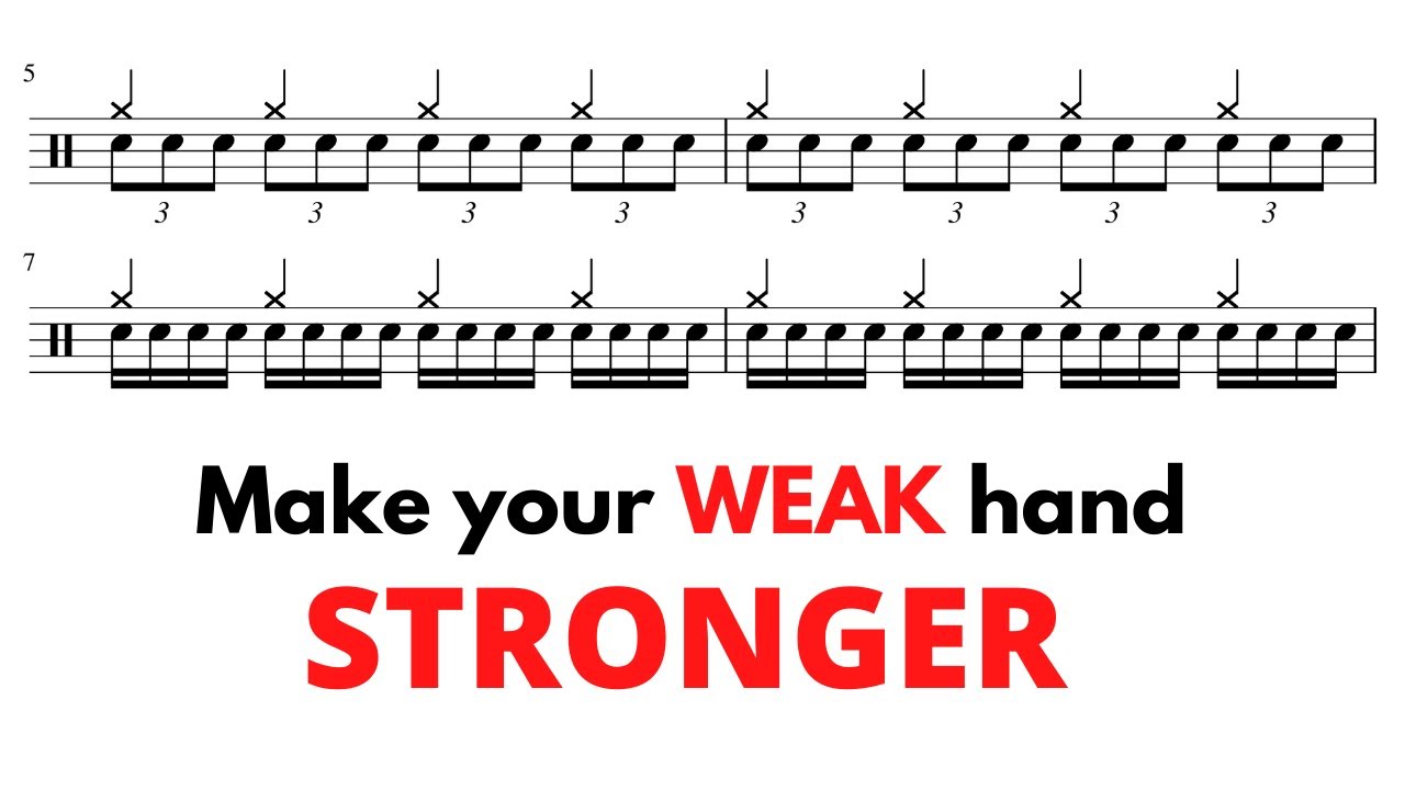 An exercise to build strength and control in your weak hand