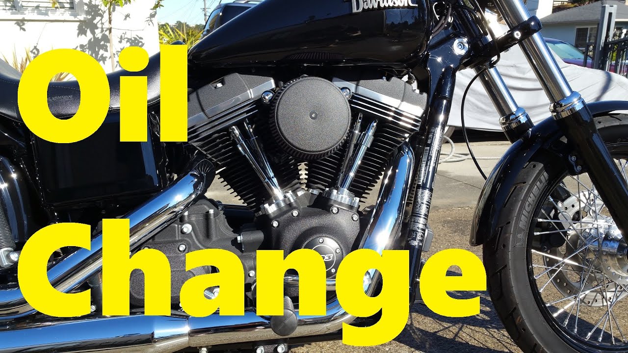 500 Mile Oil Change - 2015 Dyna Street Bob FXDB