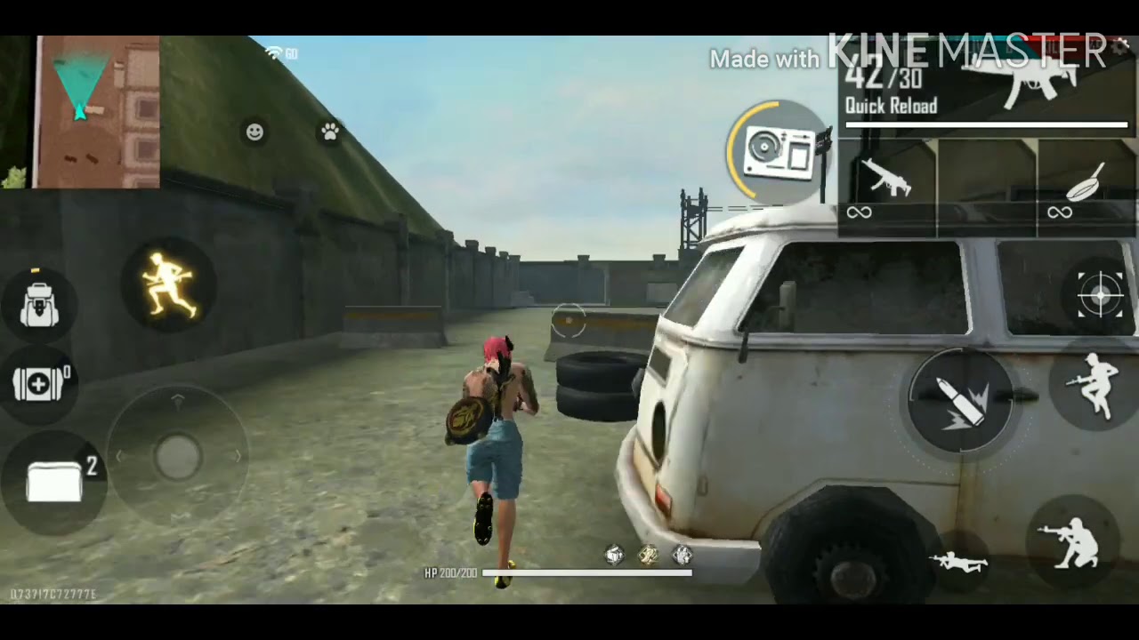 How TO FREE FIRE MP5 DRAG HEADSHOT TRICK