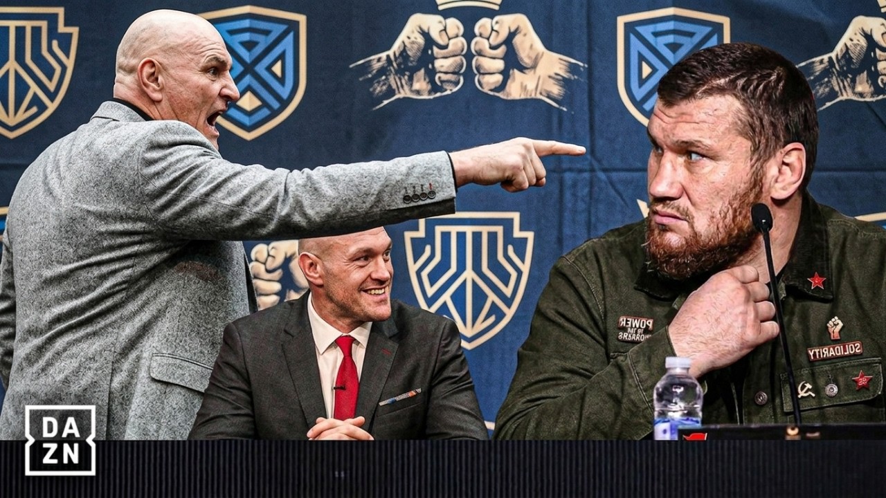 “YOU'LL BE SLIMED!” John Fury EXPLODES and WARNS Arslan Makhmudov at LIVE Press Conference
