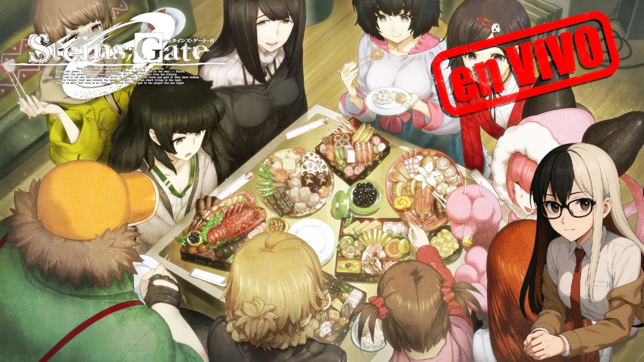 Viajes en el tiempo y waifus 👀🕑📚 Steins;Gate 0 (VIVO)
