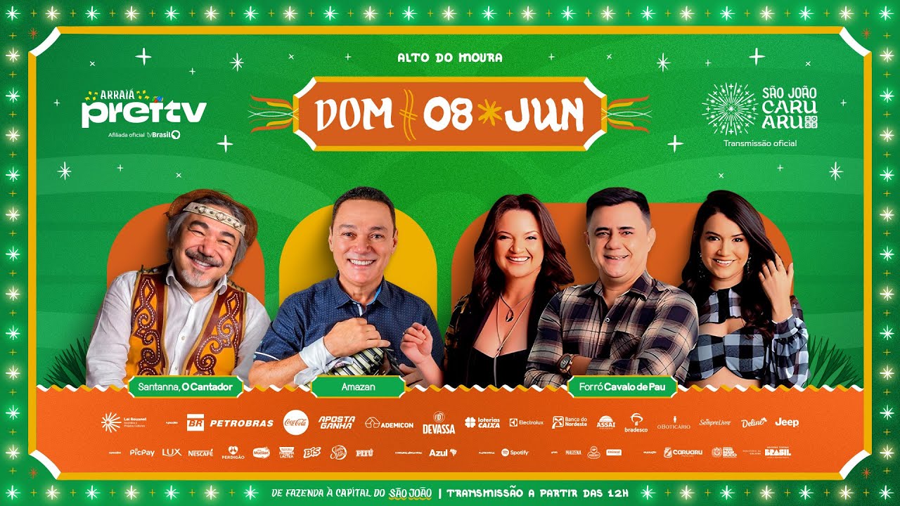 #SãoJoãoDeCaruaru | Alto do Moura 08/06/25