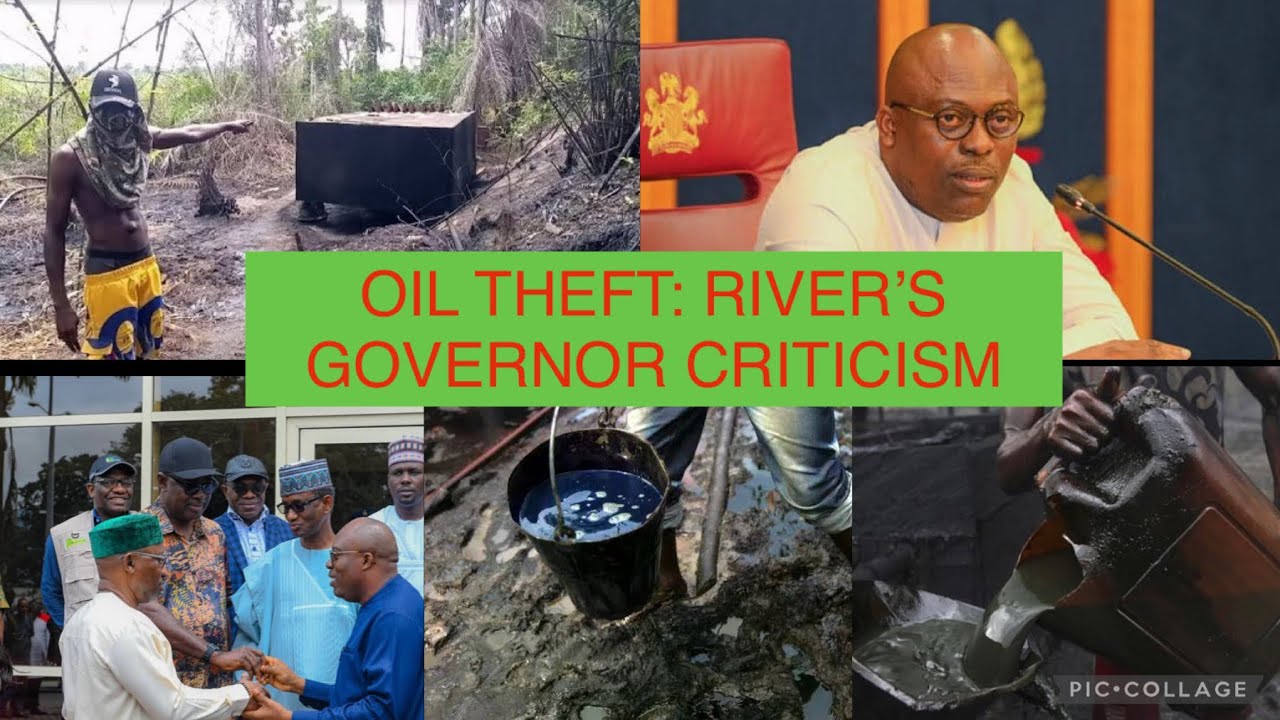 OIL THEFT: RIVERS’ GOVERNOR CRITICISES THE FG……