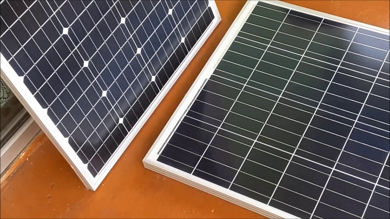 Monocrystalline vs Poloycrytalline 200W Solar Panel Full Test Solar Charge Controller 40A Amps Test