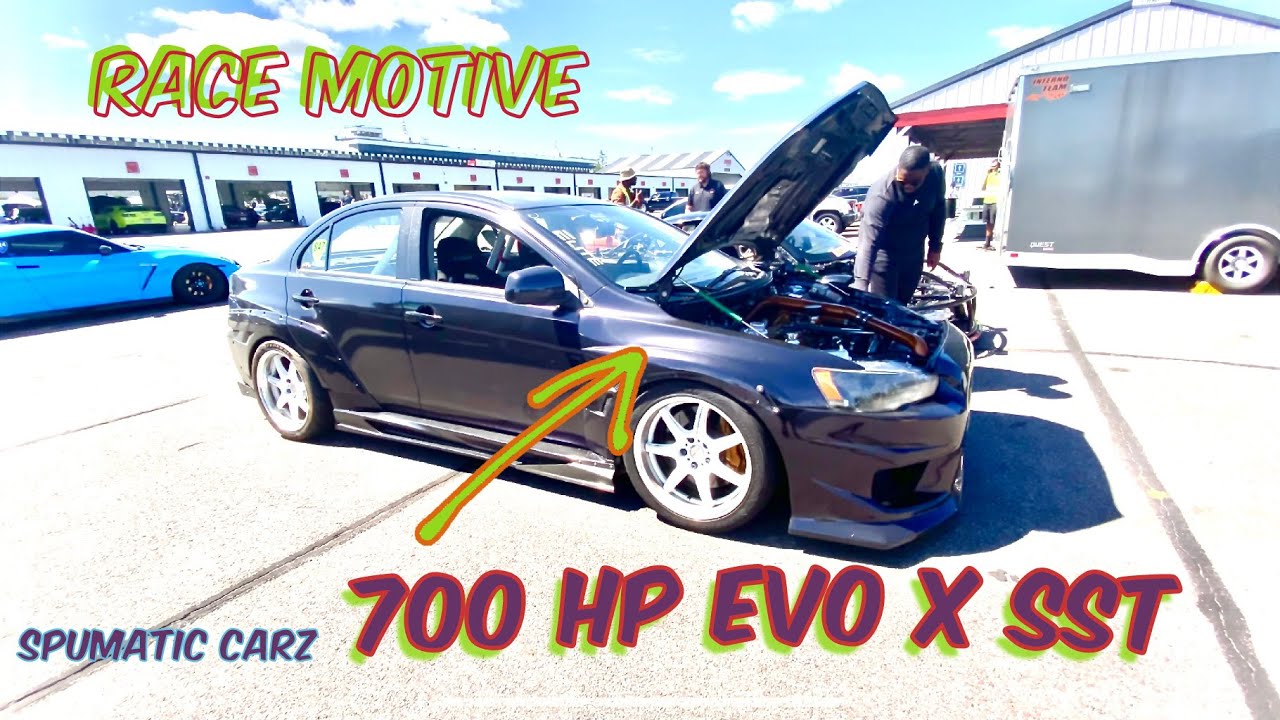 700HP EVO X SST @RACEMOTIVE Poconos Raceway