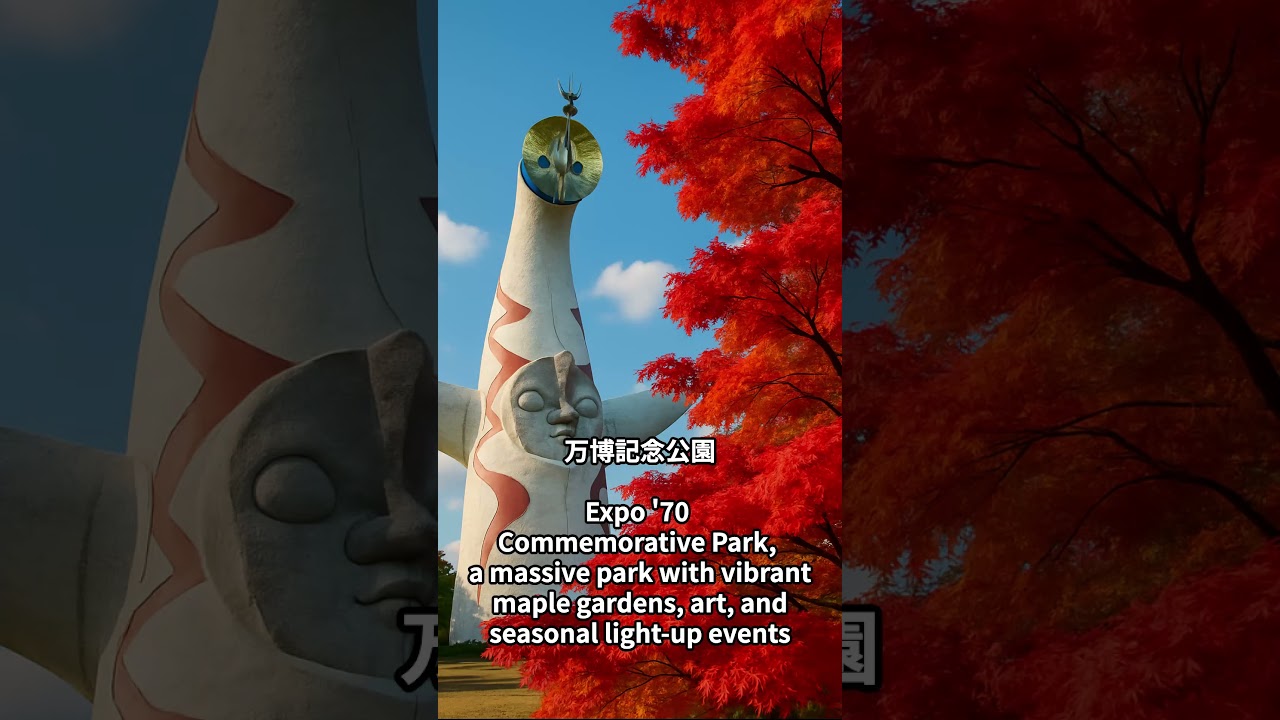 🍁 7 Must-Visit Autumn Spots in Osaka（大阪）, Japan 🇯🇵📅 Best season: Mid-November to Early December