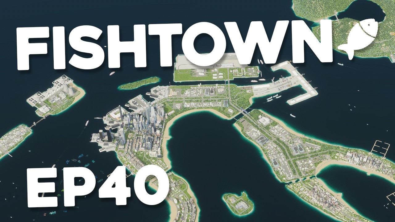 WE HAVE TRAFFIC??? - Cities Skylines 2 FishTown #40