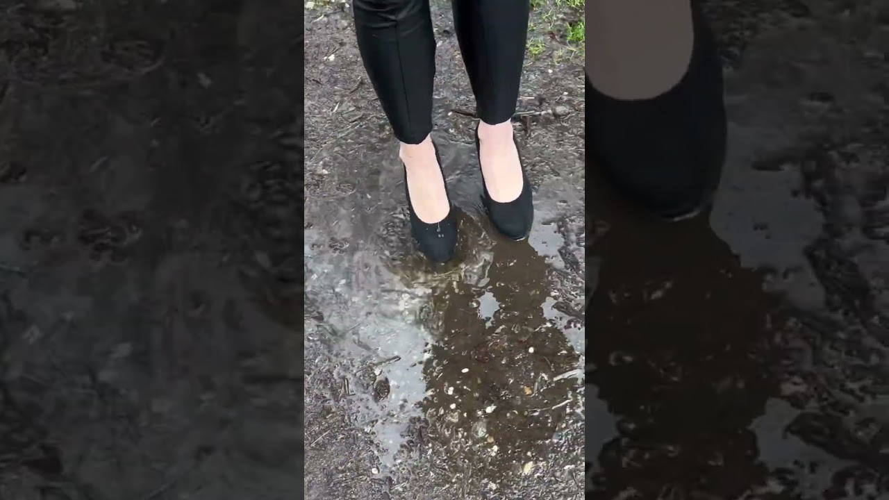 Stewardess Pumps || High Heels Turn Messy & Muddy Adventure