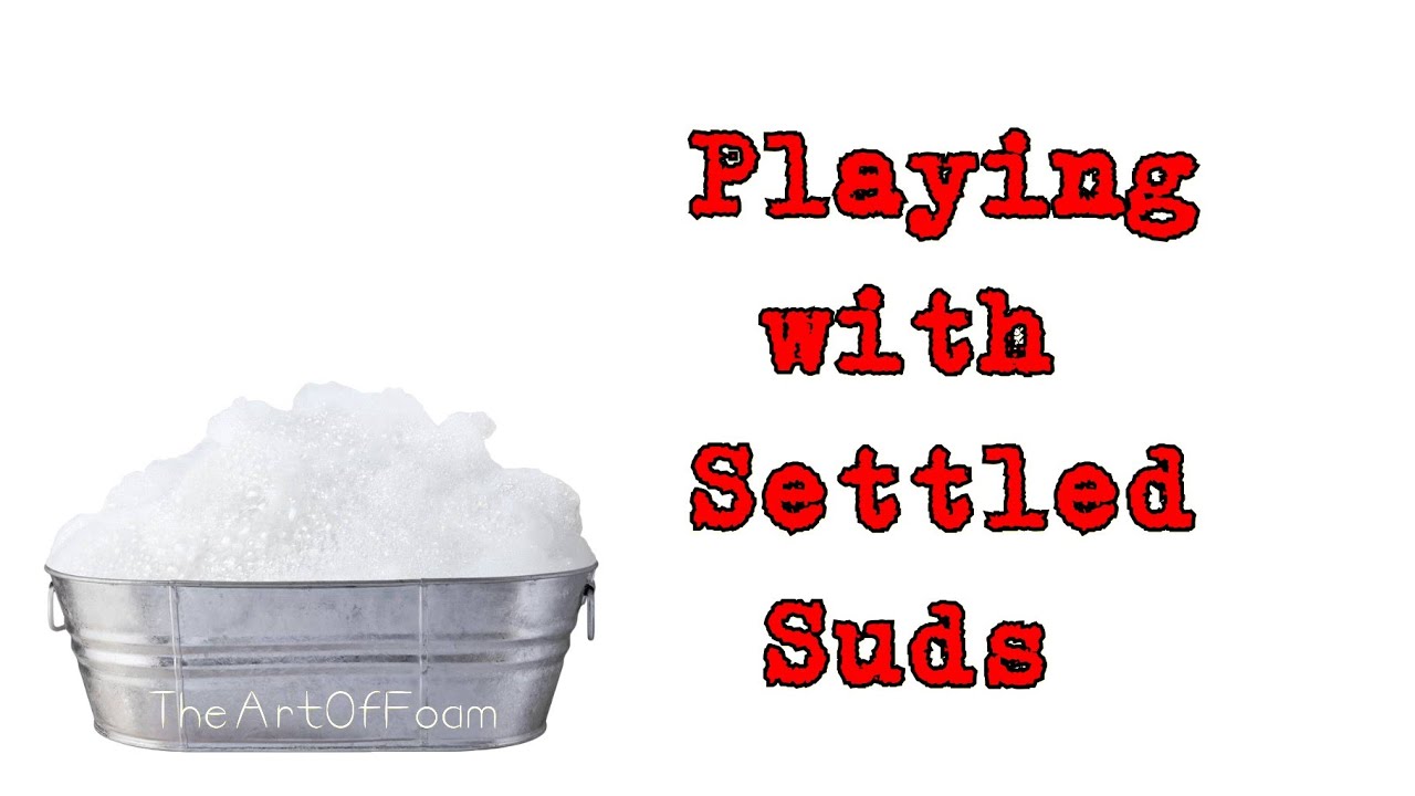 [ASMR] Playing With Settled Suds ☁️🧽🧼| Sudisfaction😌✋️ | TheArtOfFoam