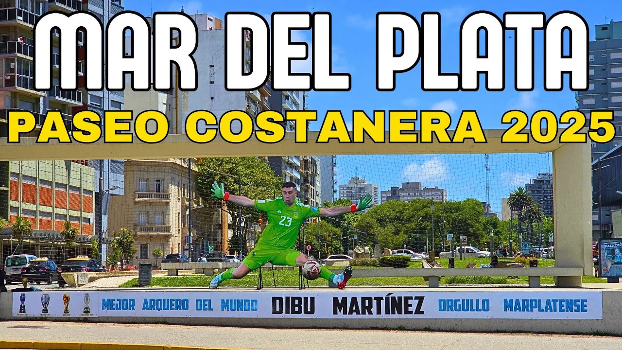 ✅ MAR Del PLATA PASEO COSTANERA 2025 | La MEJOR CIUDAD de la COSTA