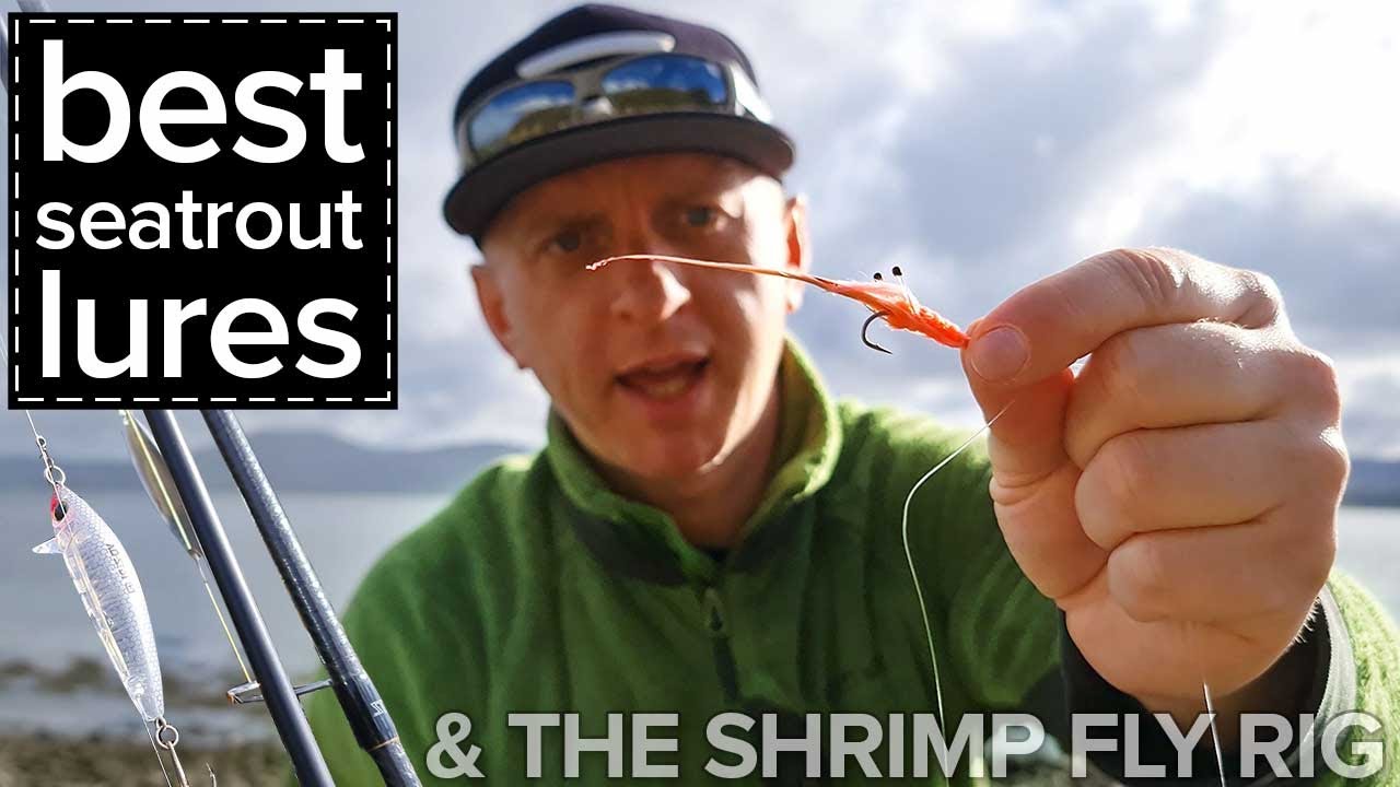 Sea Trout Best Lures & Tying the Shrimp Teaser Fly. Seatrout Fishing Ireland
