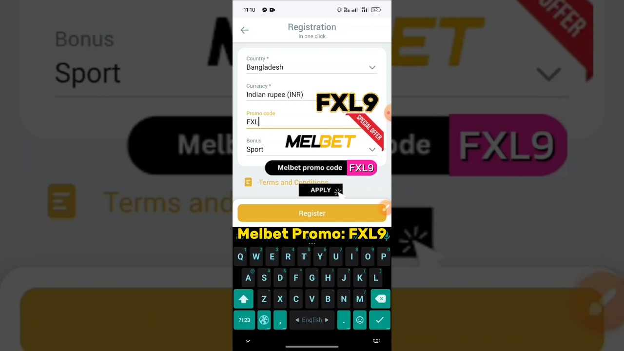 Melbet Promo Code 2024 | fast deposit bnous promo code | melbet registration promo code #shortsfeed