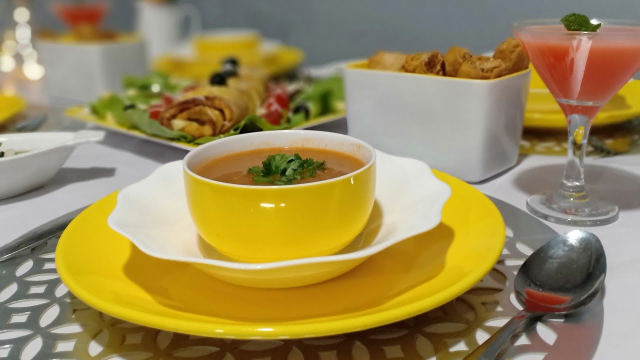 دخلت على 5 تاع لعشية وسلكت روحي درت 👈طاولة رمضانية متنوعة🌛أطباق تحمر الوجه سهلة وسريعة وتعمر العين✓
